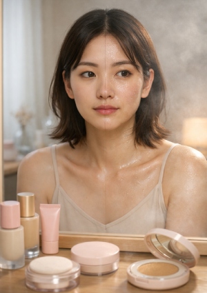 湿気に負けないベースメイク完全ガイド