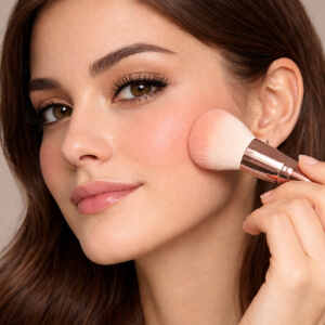 自然な血色感を生み出す