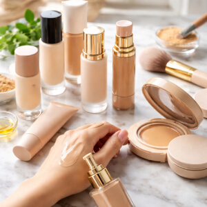 テクスチャーとカバー力